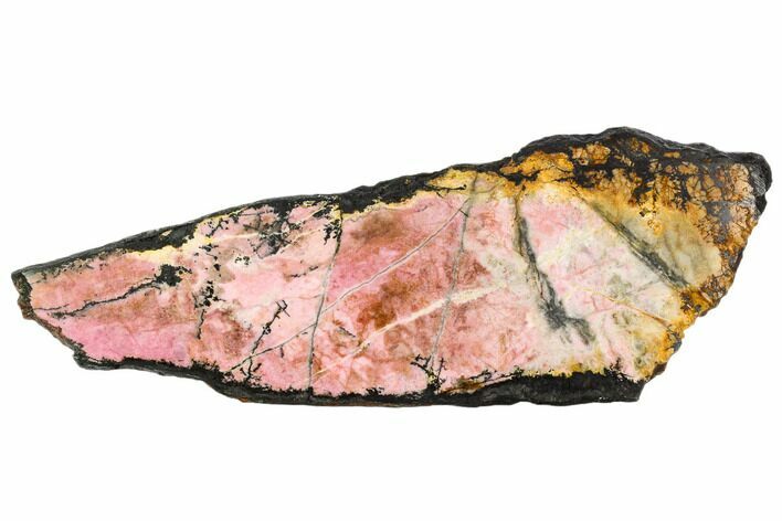 Polished Rhodonite Slab - Northern BC #112721